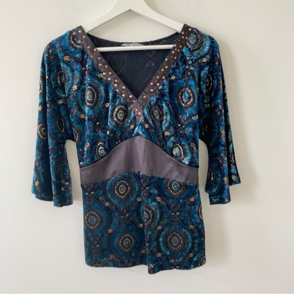 Marks & Spencer Women’s V-neck 3/4 Sleeve Blouse